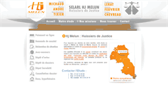 Desktop Screenshot of huissier-melun.com